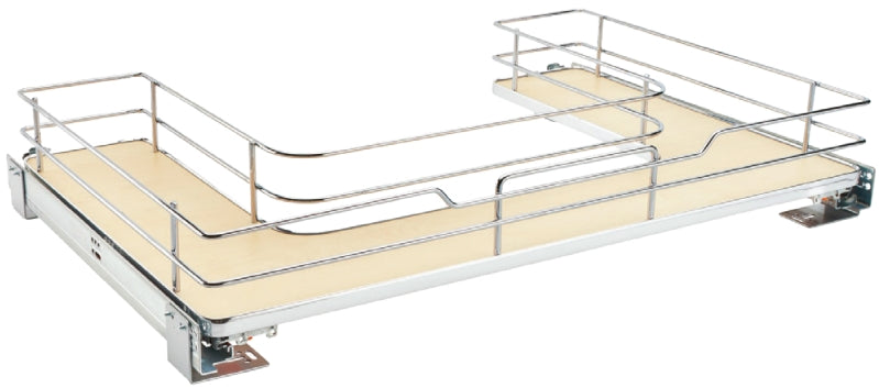 5386 Series Solid Bottom U-Shaped Pullout Shelf With Soft-Close