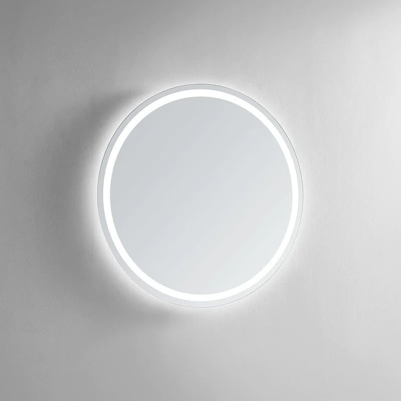 Corona Round Lighted Bathroom Vanity Mirror