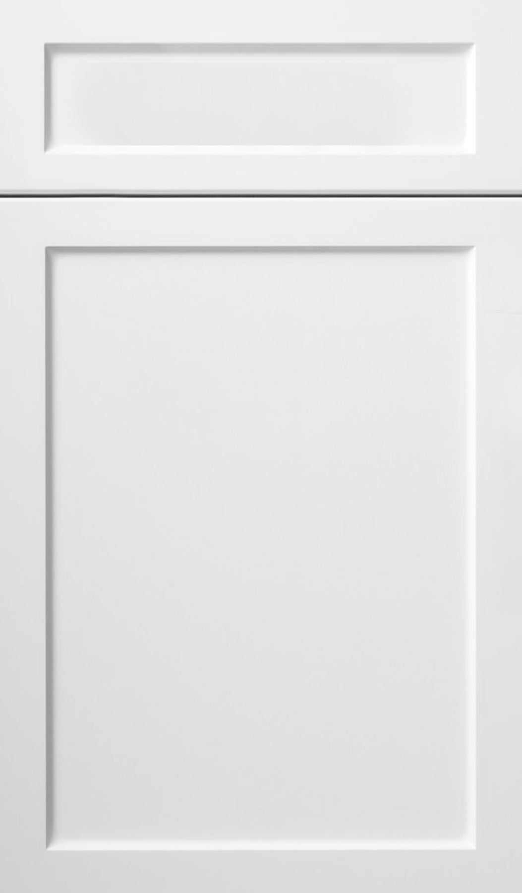 Slim Shaker White Framed Cabinet Doors